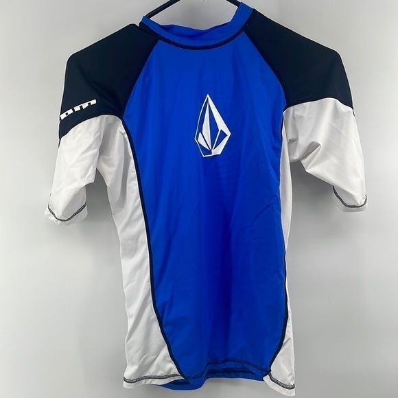 Volcom swim shirt rash guard anti uv mod tech uv ultra violet protection sz lg - Picture 3 of 8